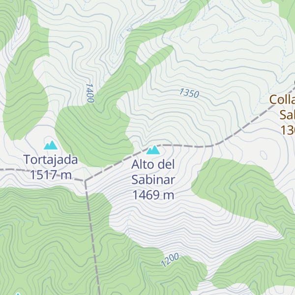 Map of Refugio Brigada Forestal