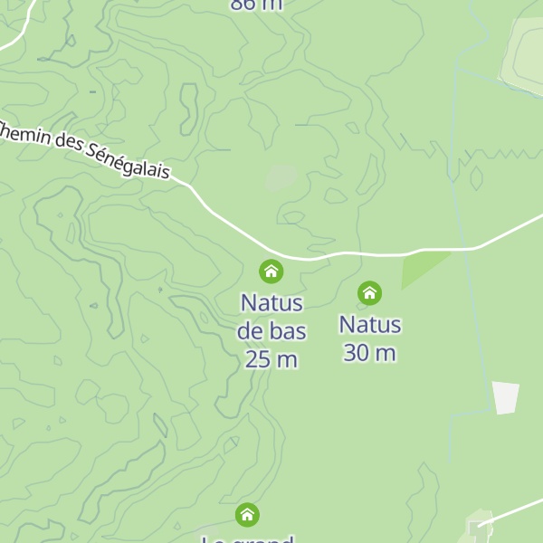 Map of Natus de bas