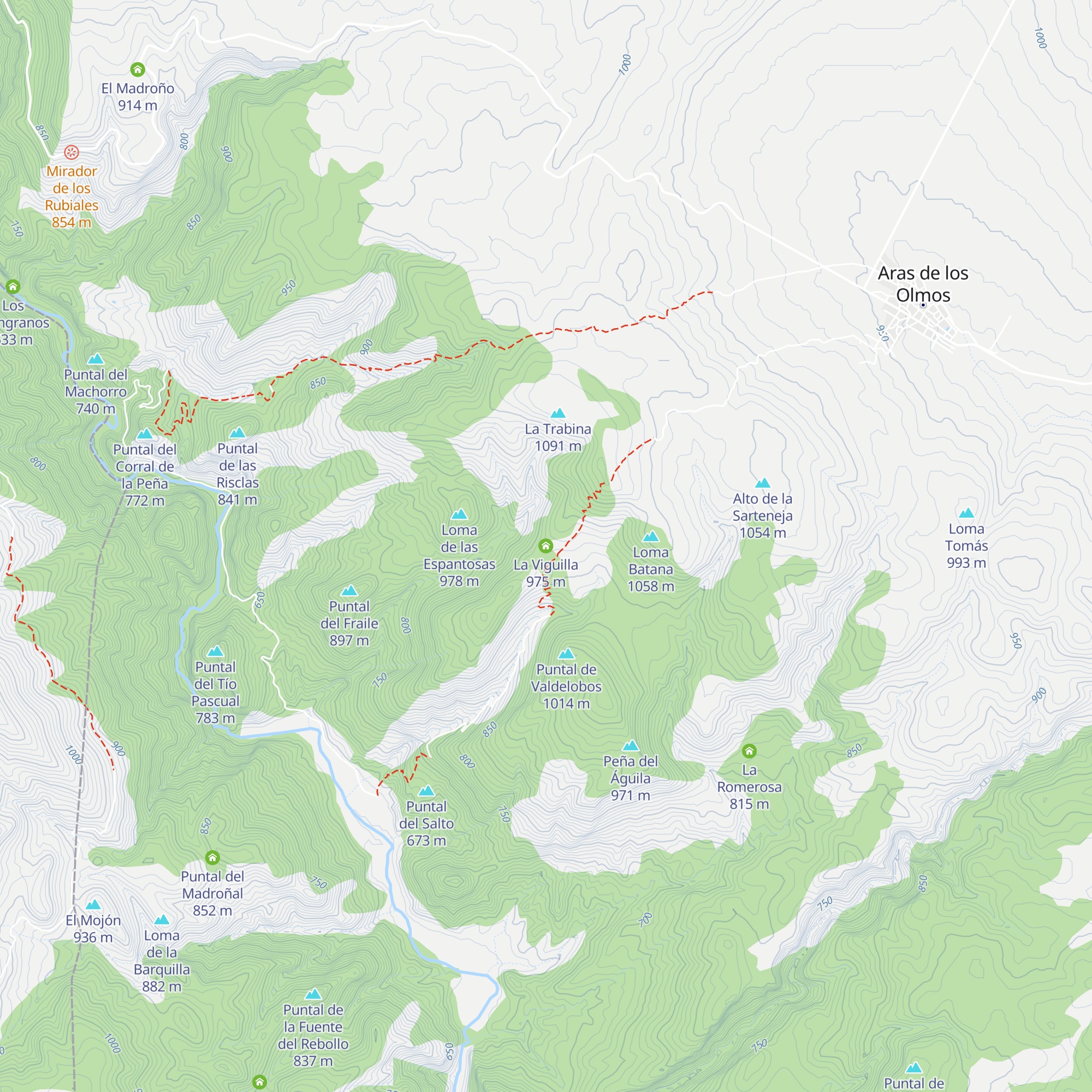 La Viguilla map