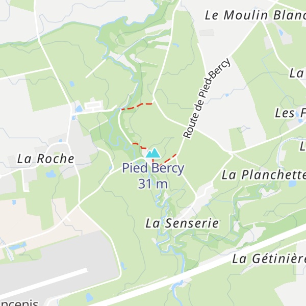 Map of Pied Bercy