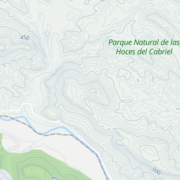 Map of Pico de la Colmena