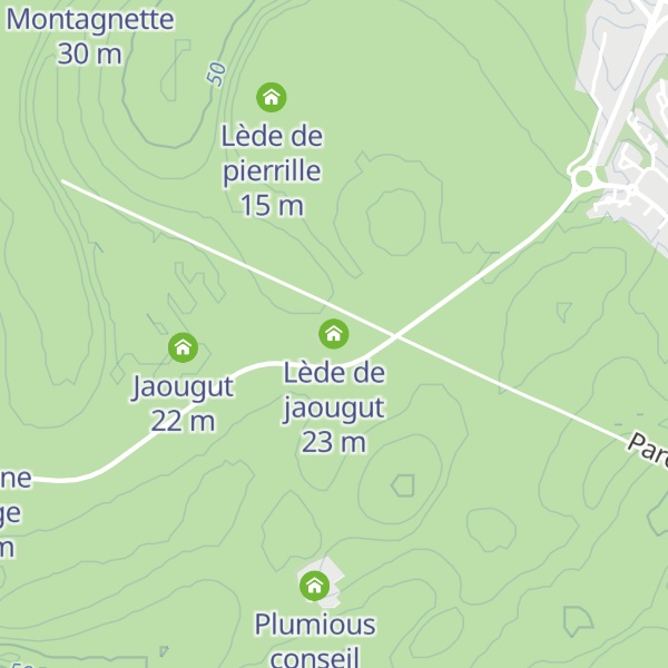 Map of Lède de jaougut