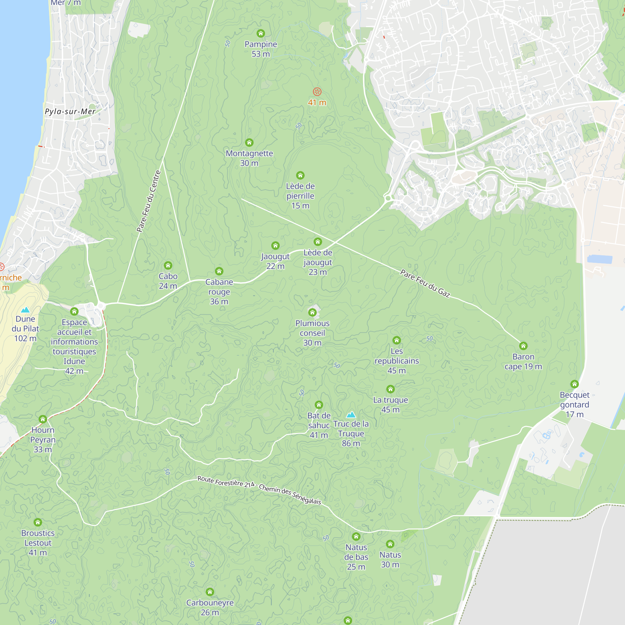 Plumious conseil map