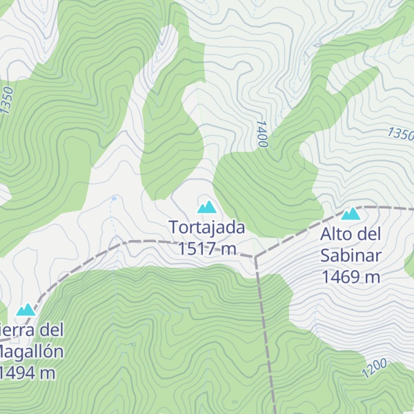 Map of Tortajada