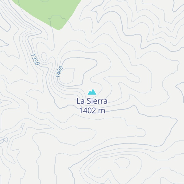 Map of La Sierra