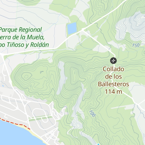 Map of Cabezo de la Yegua