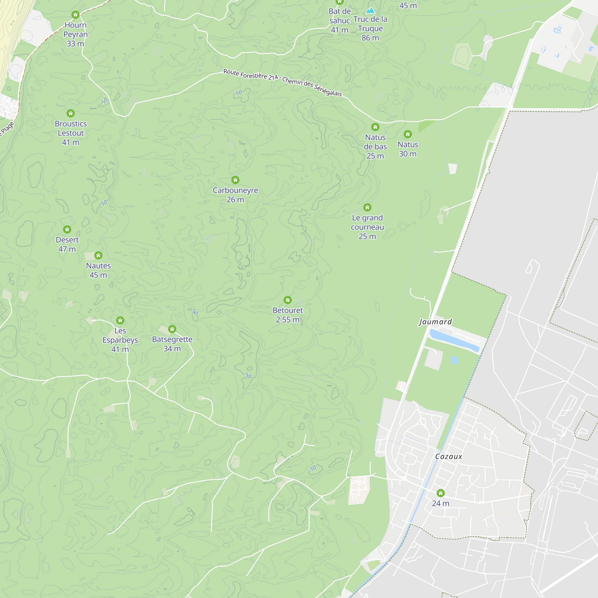 Betouret 1 map