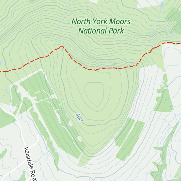 Map of Cringle Moor