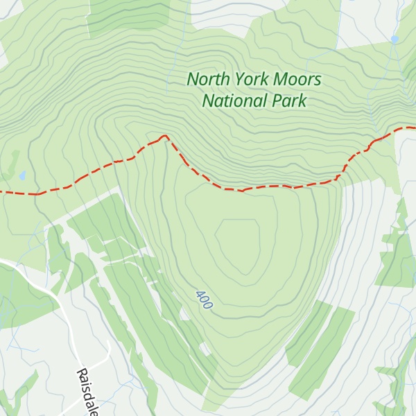 Map of Eweing Knoll
