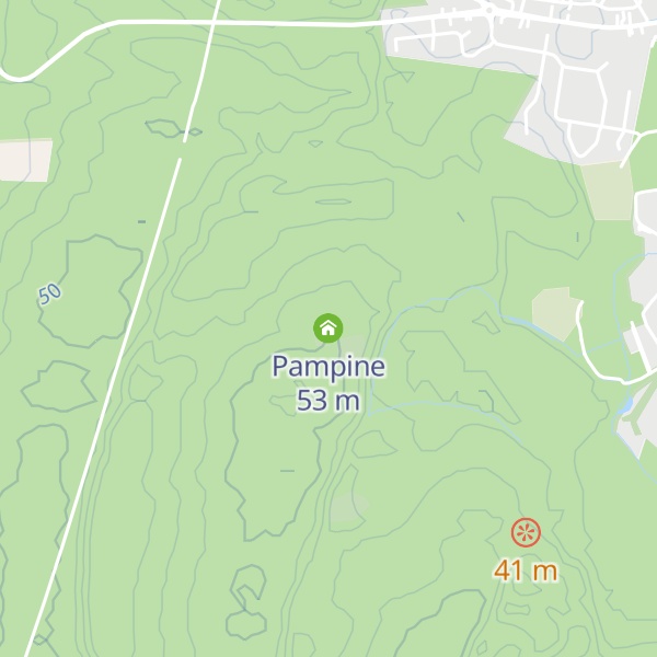 Map of Pampine