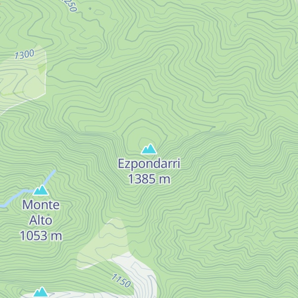 Map of Ezpondarri