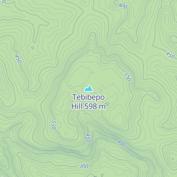 Map of Tebibepo Hill