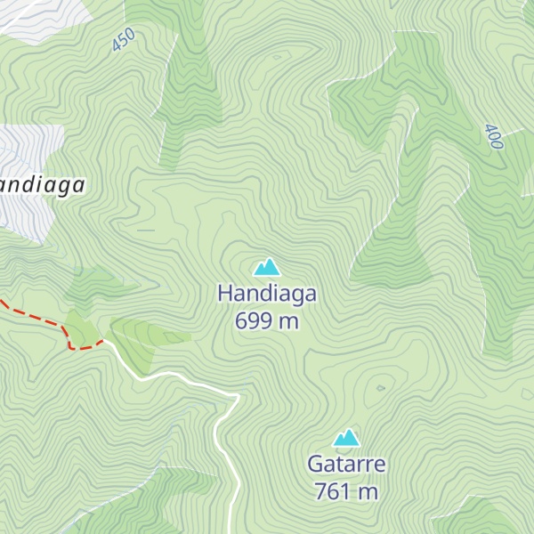 Map of Handiaga
