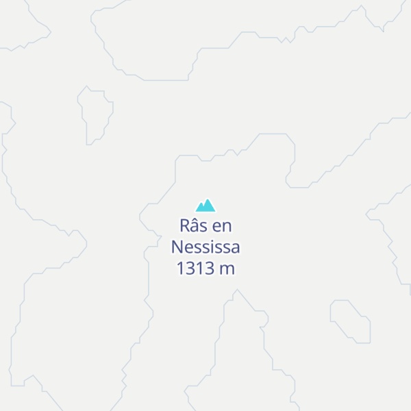 Map of Râs en Nessissa