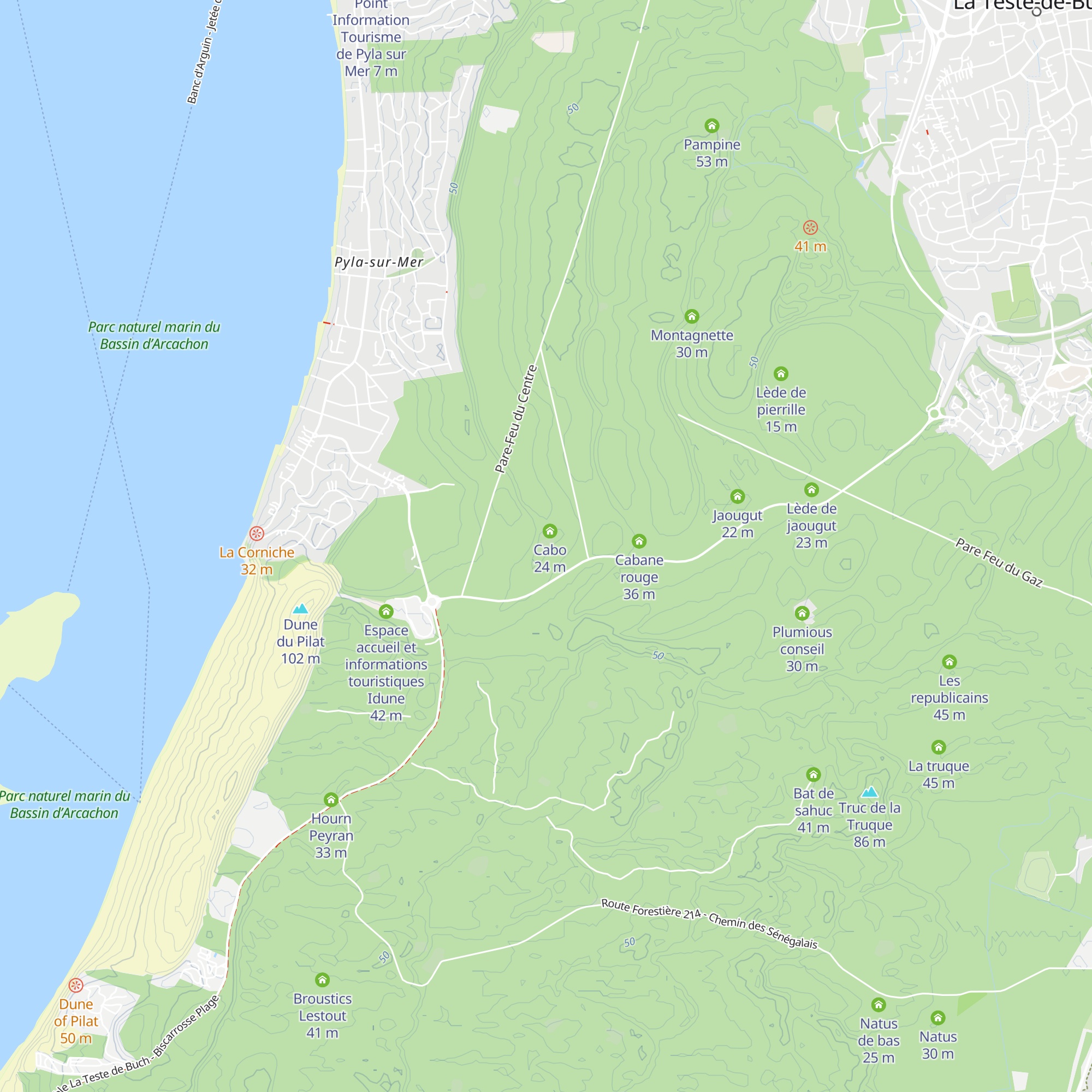 Meran map