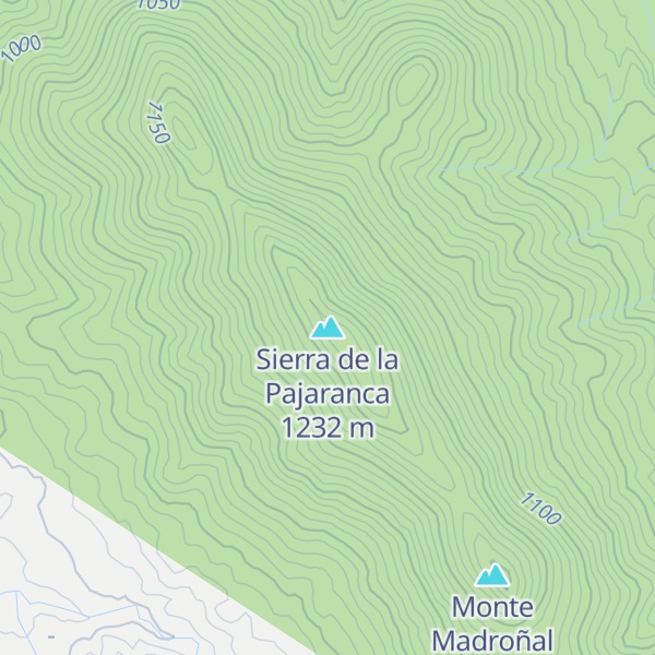 Map of Sierra de la Pajaranca