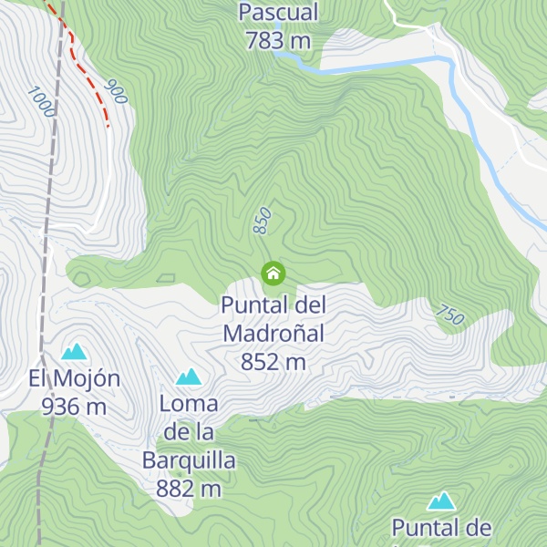 Map of Puntal del Madroñal