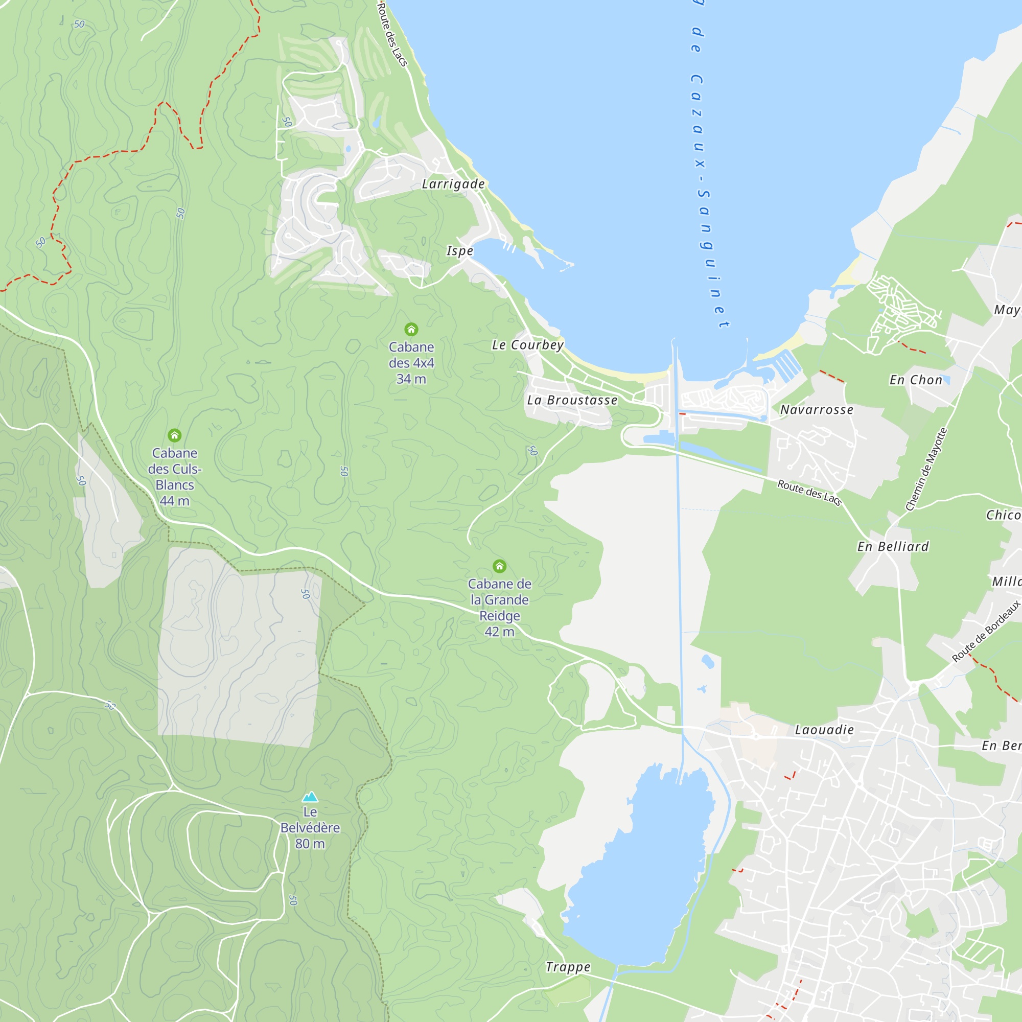 Cabane de Fabre map