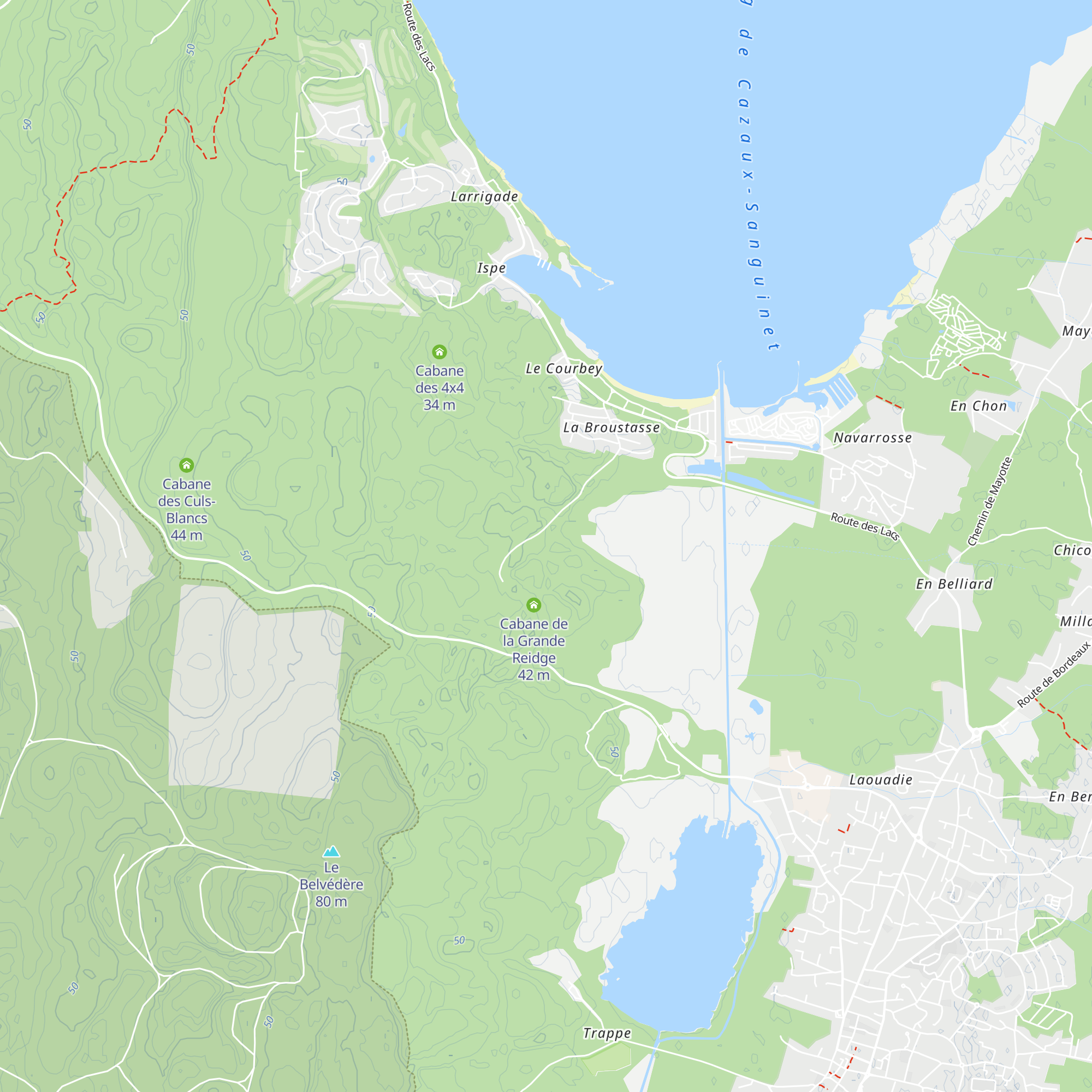 Cabane de Fabre map