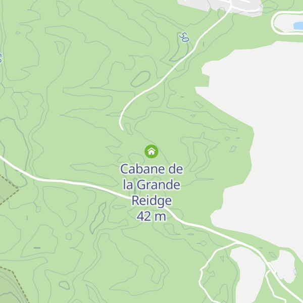 Map of Cabane de la Grande Reidge