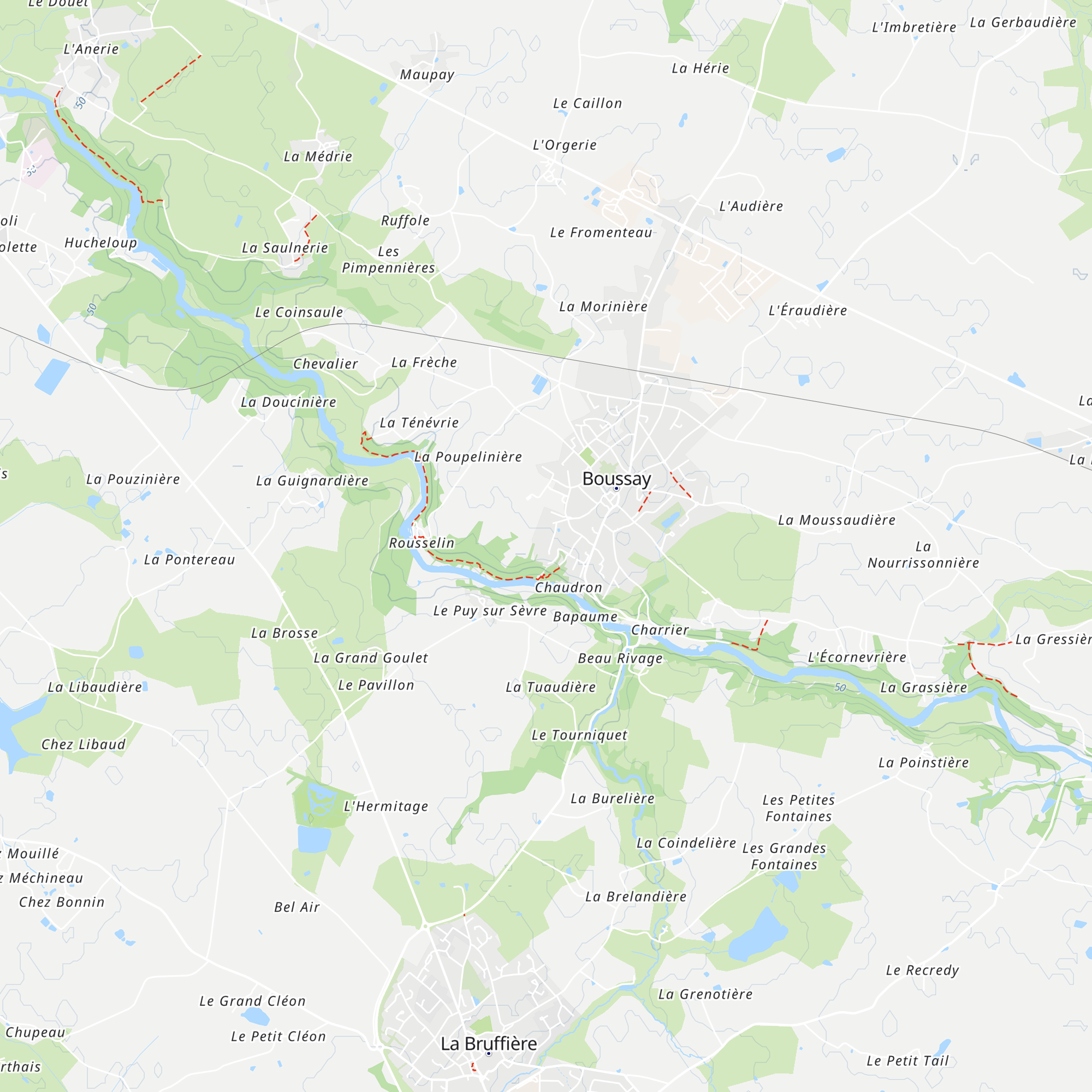 Gîte et Nature map