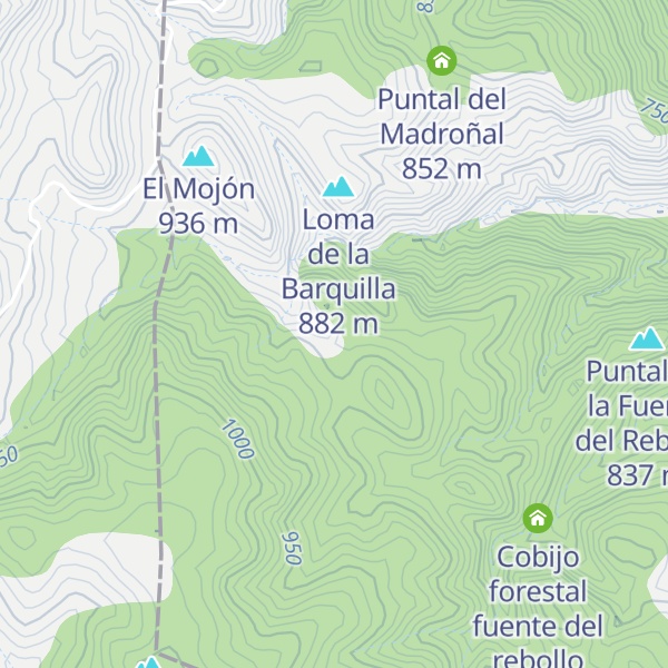 Map of Cueva de los Maquis