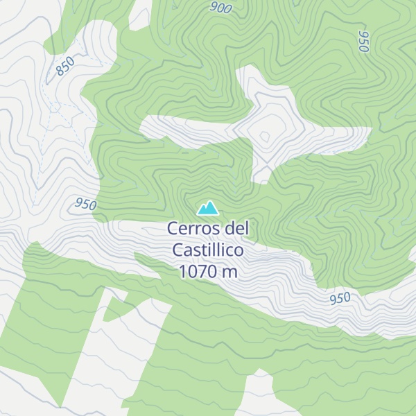 Map of Cerros del Castillico