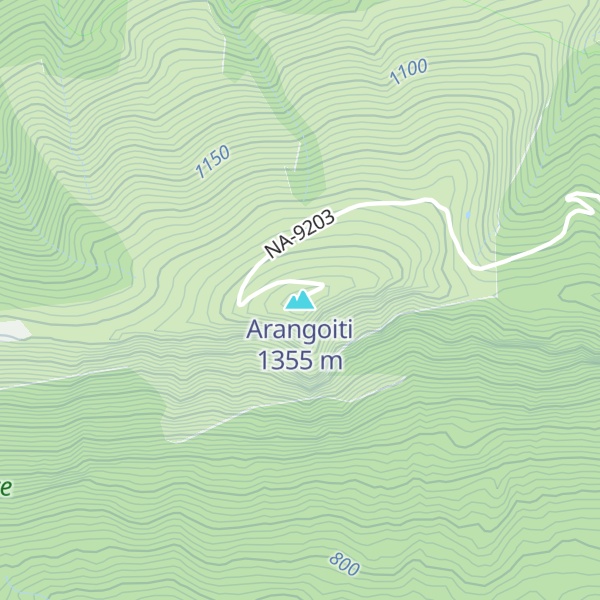 Map of Arangoiti