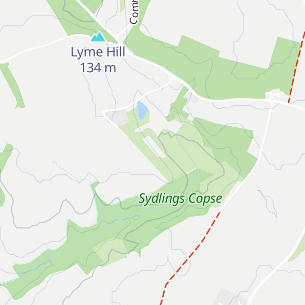 Map of Wadley Hill