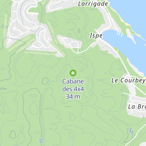 Map of Cabane des 4x4