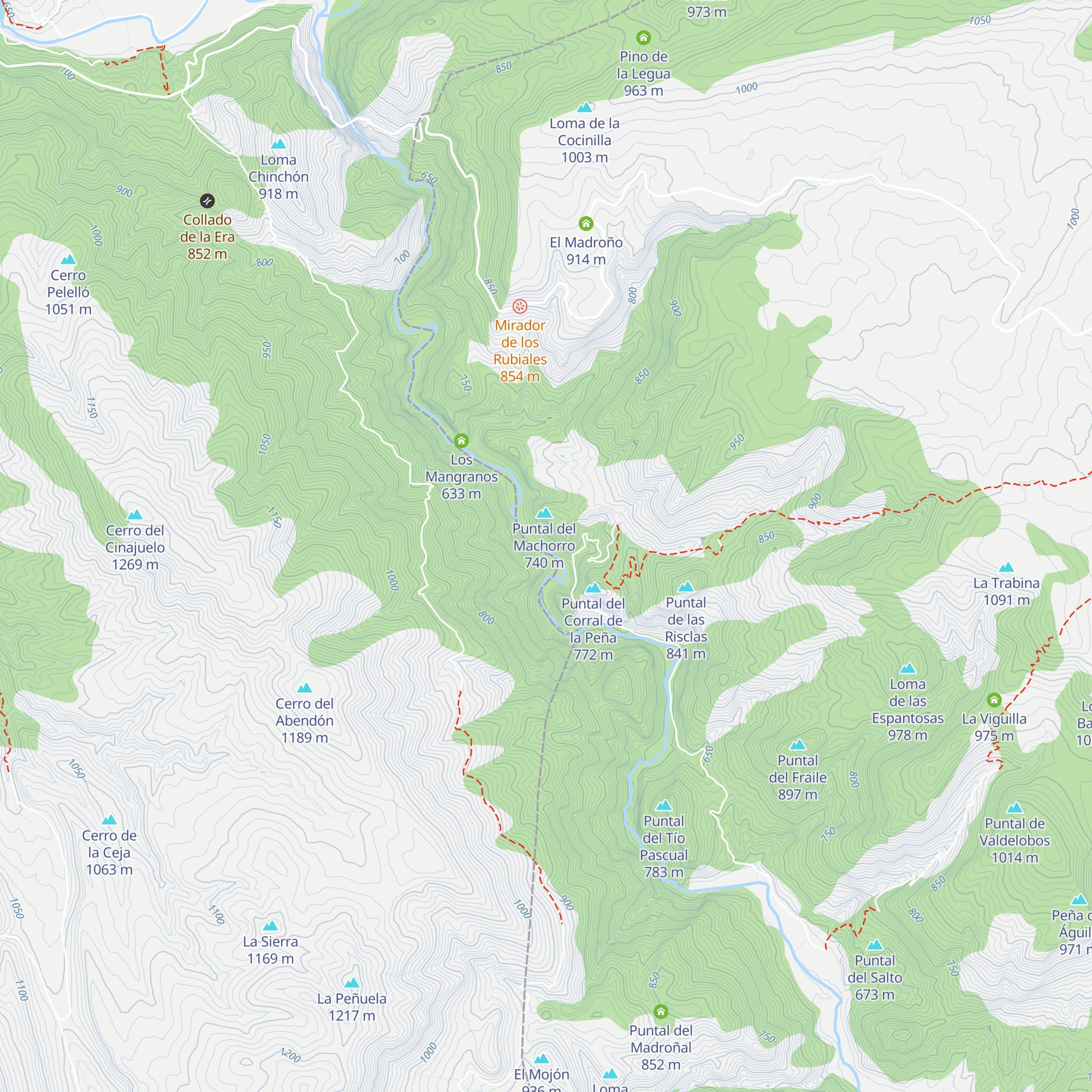 Fuente de los Antolines map