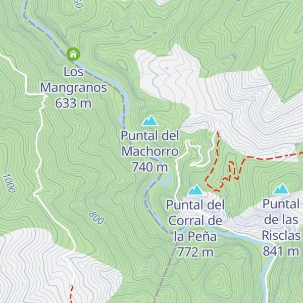 Map of Fuente de los Antolines