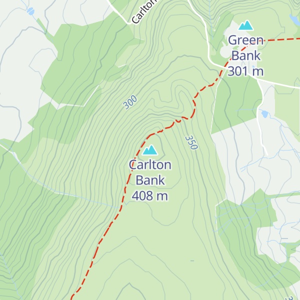 Map of Carlton Bank