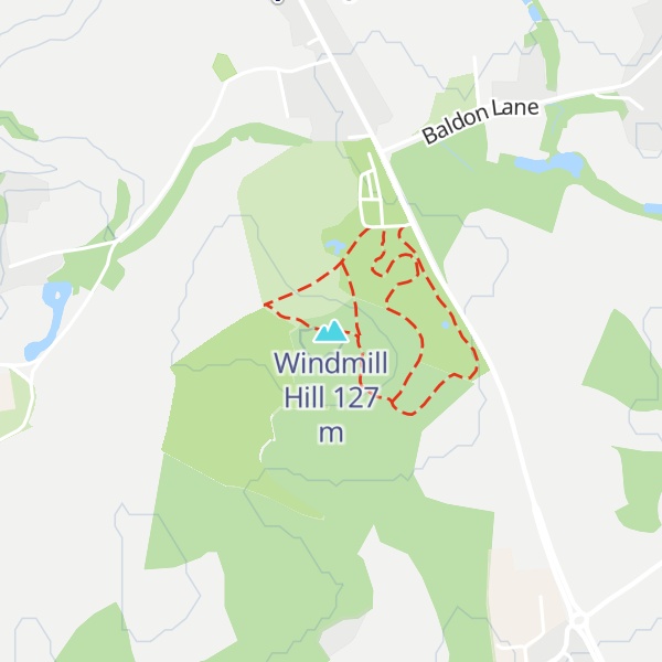 Map of Windmill Hill