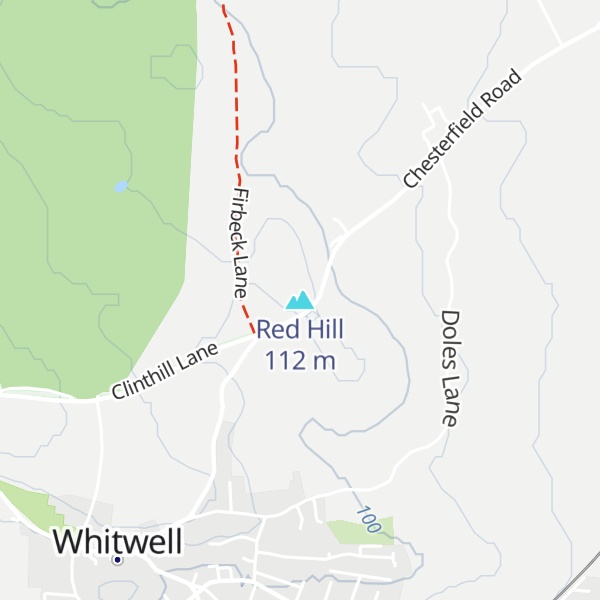 Map of Red Hill