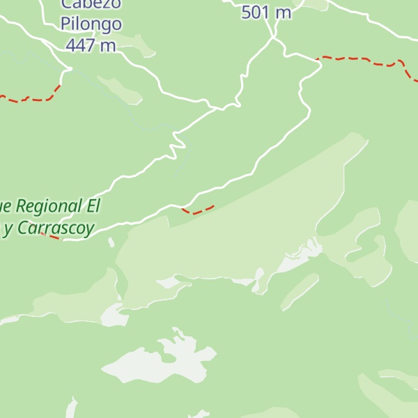Map of Pico del Aguila