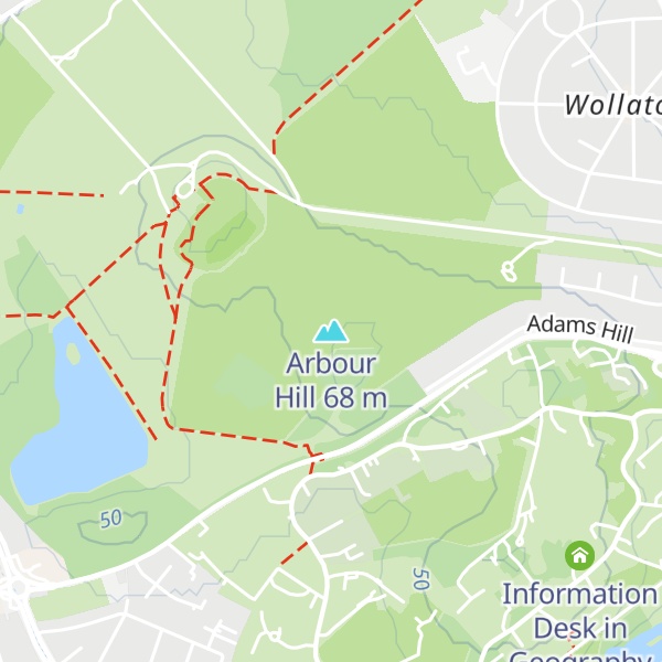Map of Arbour Hill