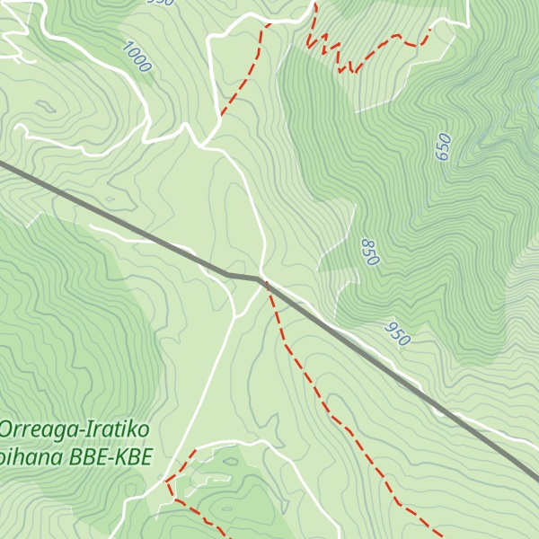 Map of Cabane d'Orgambide