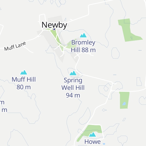 Map of Spring Well Hill