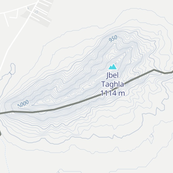Map of Djebel Tarhla