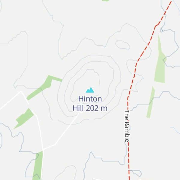 Map of Hinton Hill
