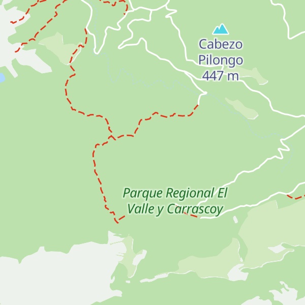 Map of Peñón Negro