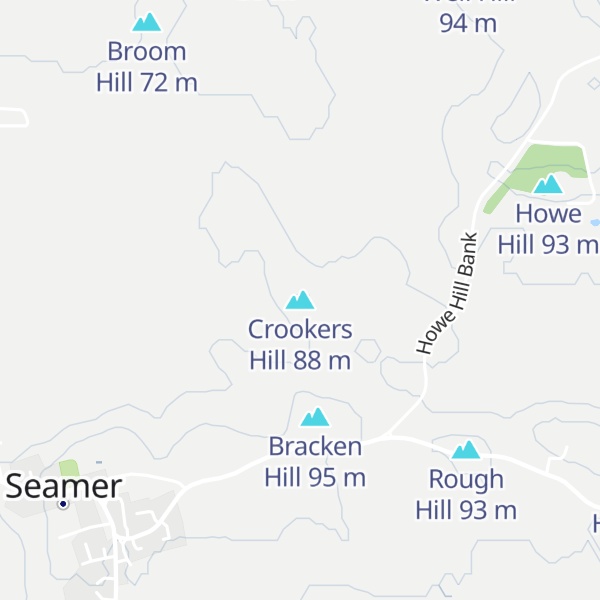Map of Crookers Hill