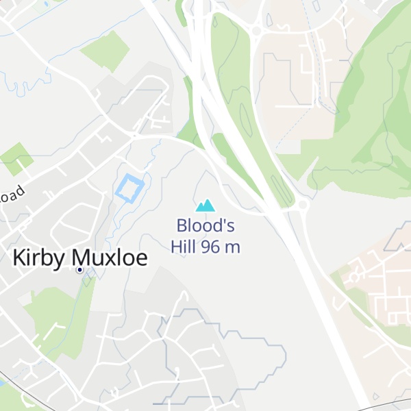 Map of Blood's Hill