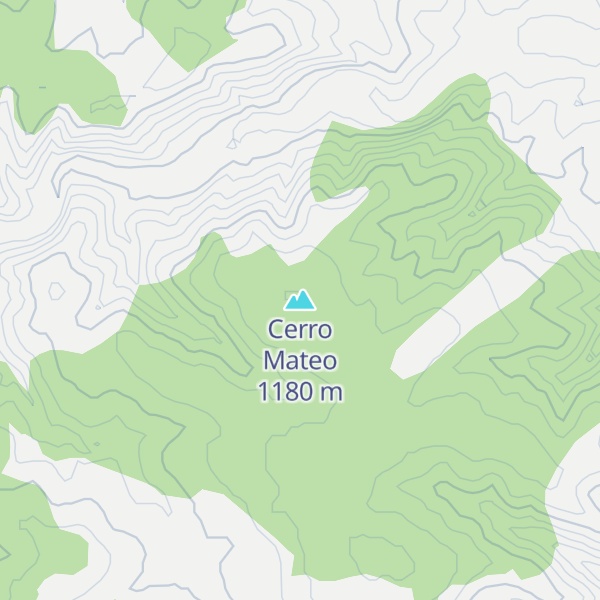 Map of Cerro Mateo