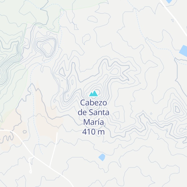 Map of Cabezo de Santa María