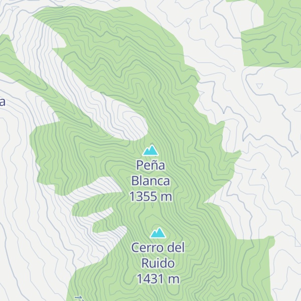 Map of Peña Blanca