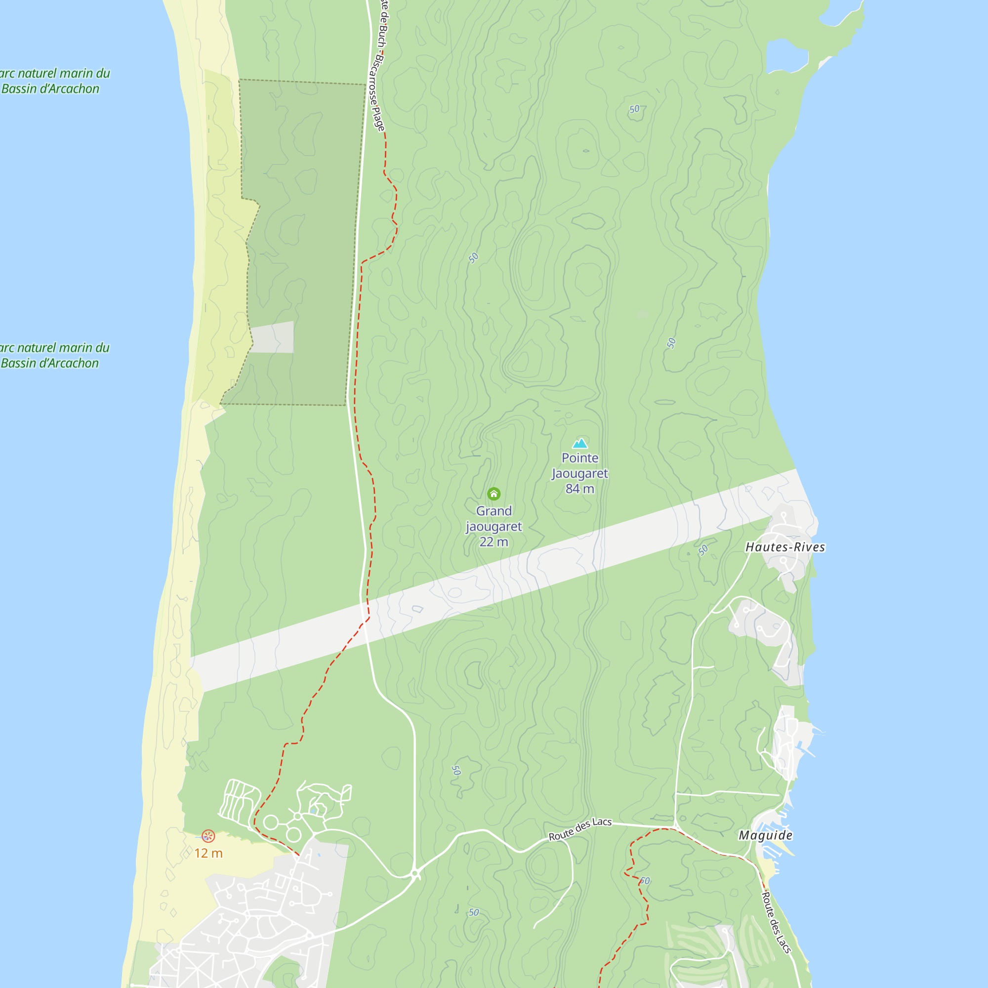 Grand jaougaret map