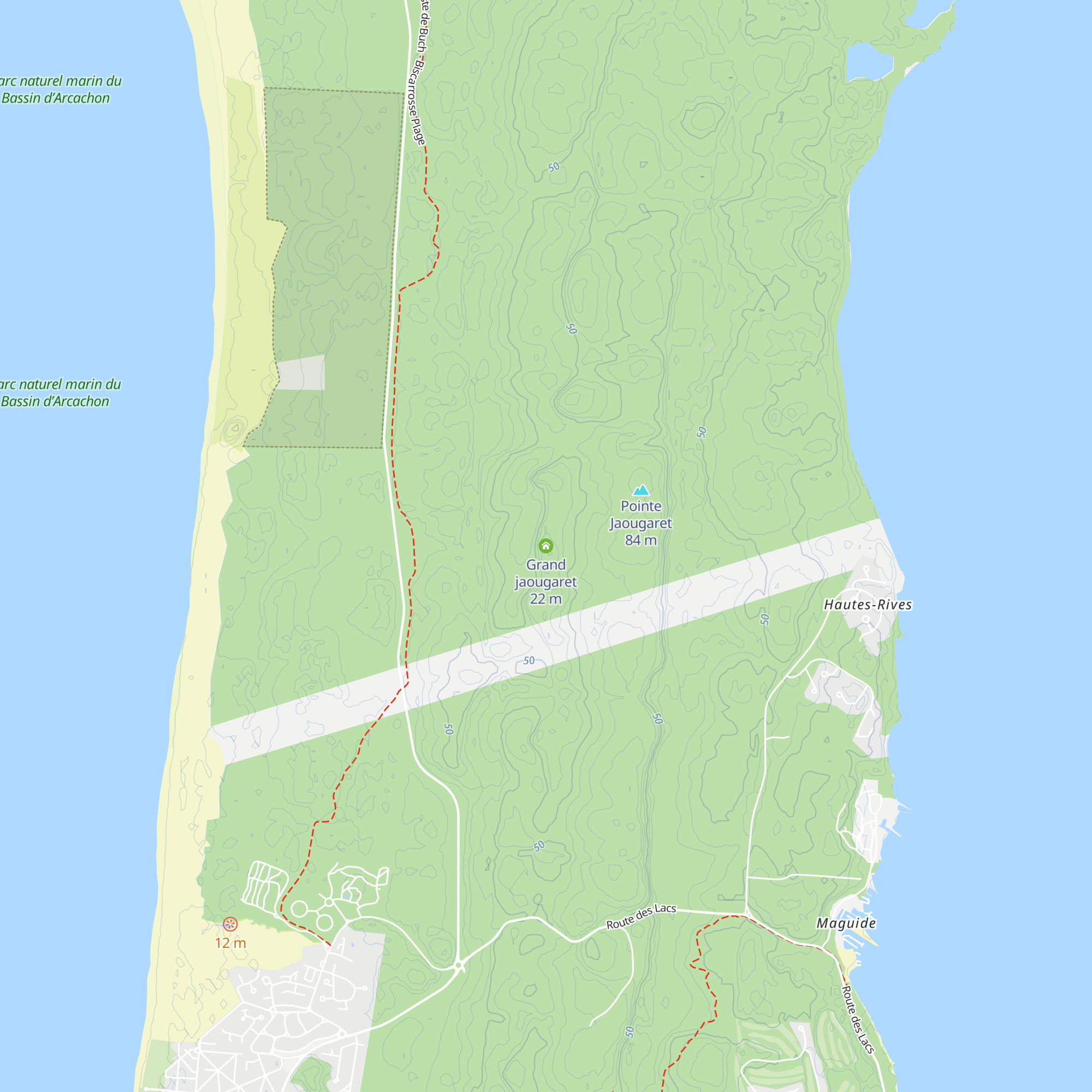 Grand jaougaret map