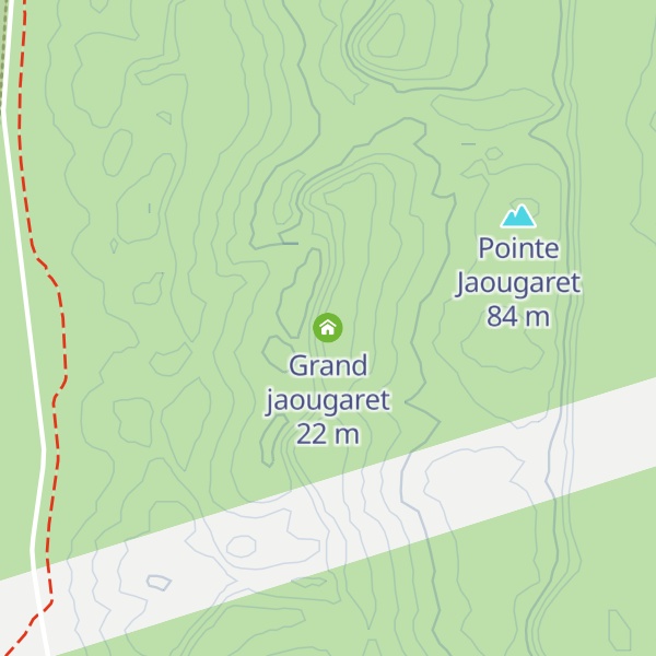 Map of Grand jaougaret